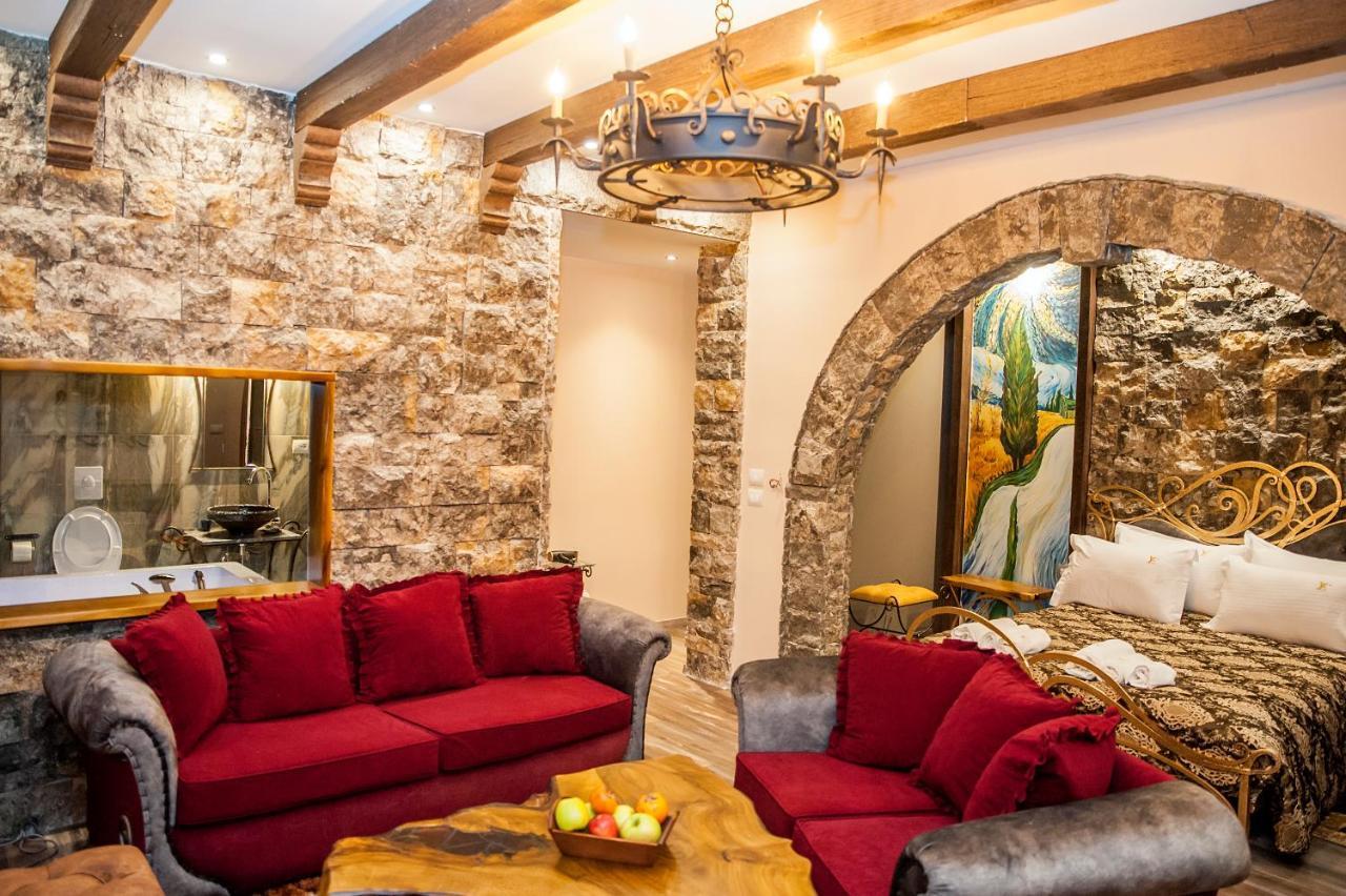 Vila Eden Boutique Hotel Korce Buitenkant foto
